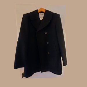 Vintage Wool Navy Pea Coat
